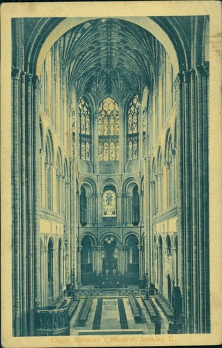 Postcard norwich cathedral - postcard,