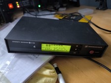 Sennheiser EW100 G1 EM100 Wireless Mic Receiver and PSU