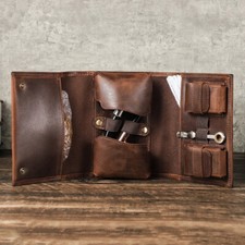 Travel Genuine Leather Tobacco
