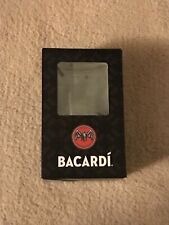  GREEN BACARDI GLASS  BRAND NEW IN ITS BOX 