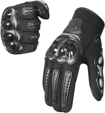 Leather motorbike touch screen