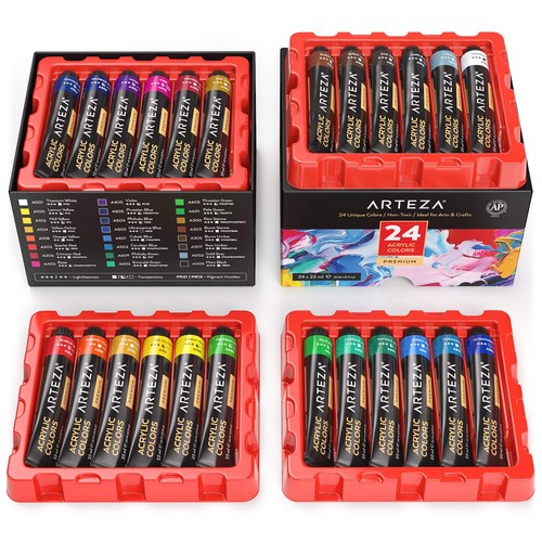 Arteza acrylic paint - acrylic, of