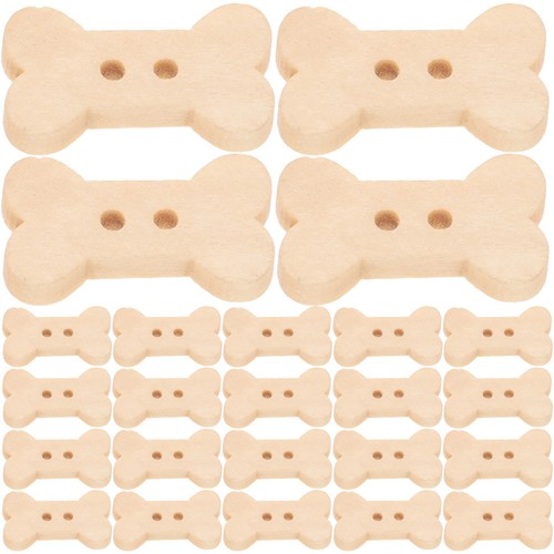 100pcs wood buttons for - wood, diy