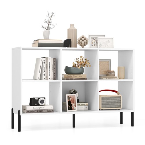 Cube bookcase wood bookshelf - wood,
