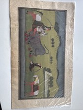 Vintage Indian Gouache On paper Painting Mughal Art India Painting On paper