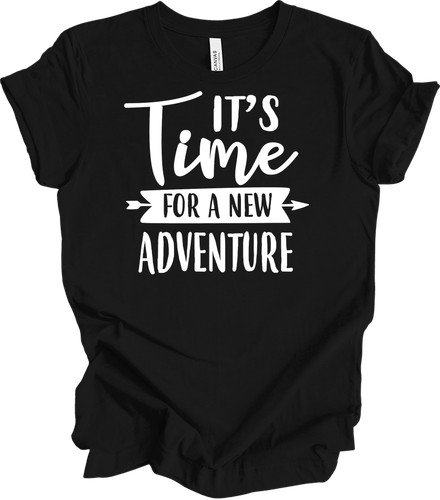 Time for new - new, adventure