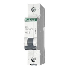 Crabtree 6A MCB 6MS Loadstar B