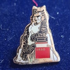 Vintage ESSO Tiger Pin Badge