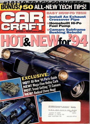 February 1994 car craft 1971 - car,