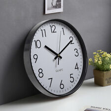 12inch Wall Clock Silent Non Ticking Clock for Living Room Bedroom Home Office