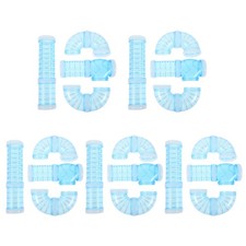  5 Sets Small Animal Tunnel Hamster Cage with Tunnels Tubes for Hamsters