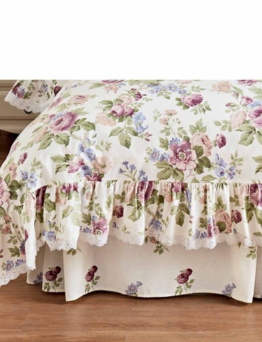 Victoria floral fitted valance - floral,