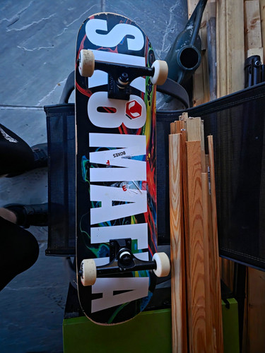 Sk8 mafia skateboard black - mafia,
