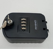 Rhino Lock Secure Pro - Combination Key Safe Wall Mounted - Lock Box/Key Box
