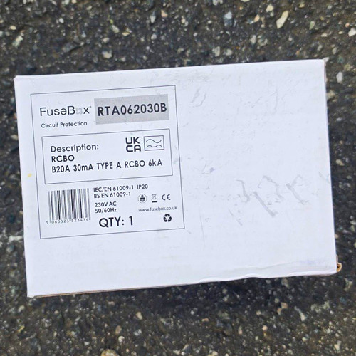Fusebox rcbo rcd b20a - b20a, a