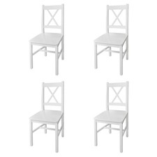 2/4/6x Dining Chairs Wood