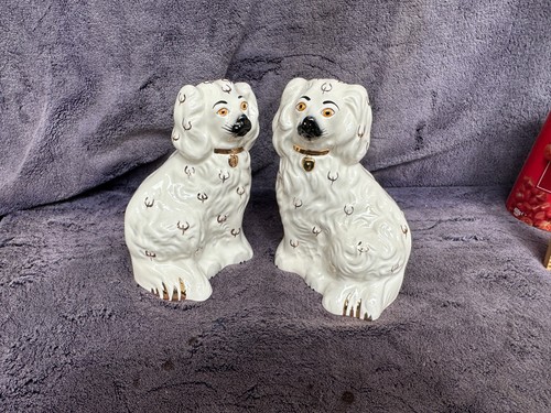 Pair vintage mantle 14cm - vintage, 5.5"