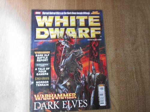 White dwarf mag - white, magazine