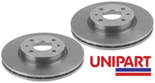 For Fiat - Multipla 1.6 1.9 JTD 1999-2011 Front 284mm Brake Discs Unipart