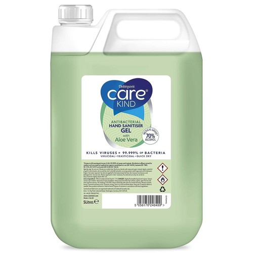 Hand sanitiser gel 5 - hand, litre