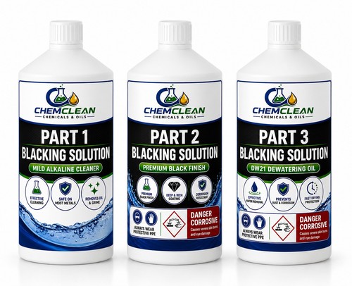 Chemical blacking kit 500ml - 500ml,