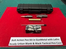 Bolt Action Pen kit Gunmetal