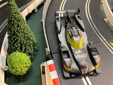 SCALEXTRIC BATMAN BATMOBILE CAR - FRONT LIGHTS - DPR - DIGITAL PLUG READY -C4140