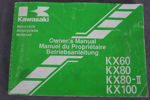 Kawasaki kx60 kx80 - kawasaki,