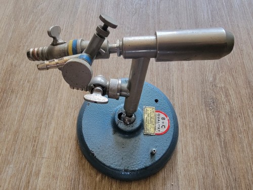 Glass blowing torch - blowing,