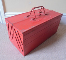 Vintage cantilever tool box - vintage,