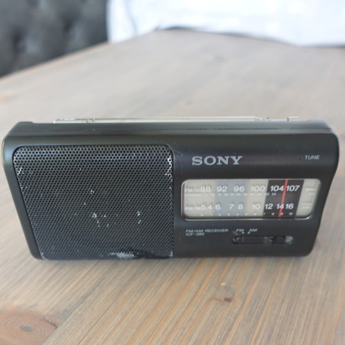 Sony icf 380 portable - icf-380,