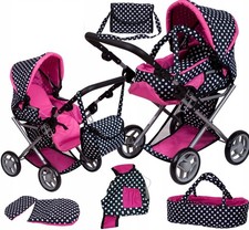 Doll Pram 3in1 Travel System