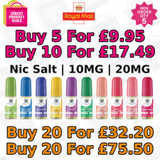 BAR JUICE 5000 Nic Salt 10ml E