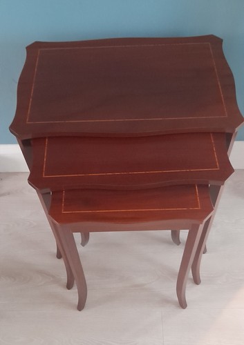 Three mahogany john more - three, of