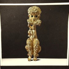 Vintage Monet Poodle Brooch