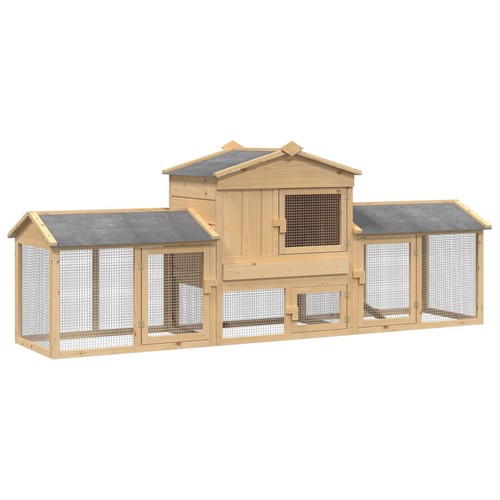 Chicken coop brown - chicken, solid