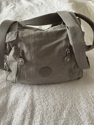 Kipling grey nylon - grey, shoulder