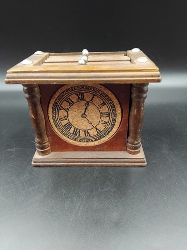 Vintage wooden coaster set - vintage,