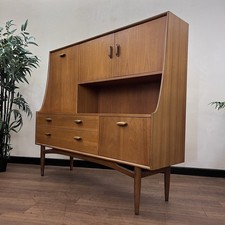 Midcentury high sideboard TEAK