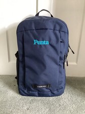 BNWOT Timbuk2 Navy Blue Parkside Eco Laptop Bag/Rucksack with Penta Logo