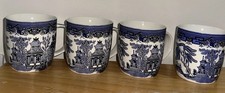 4 x Churchill  blue and white