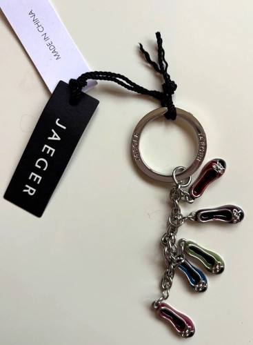 Jaeger metal keyring enamel - jaeger, keyring,
