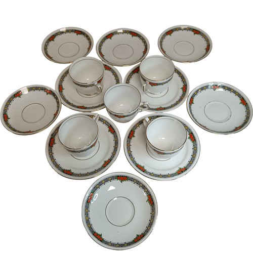 English bone china - bone, set