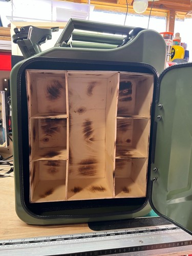 Jerry can mini bar shelved - mini,