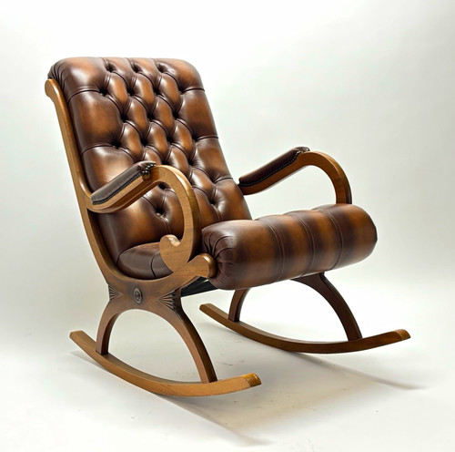 Chesterfield rocking chair - rocking,