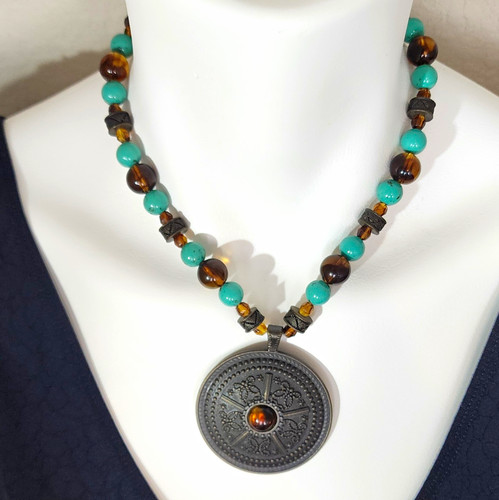 Y2k express turquoise amber - turquoise,