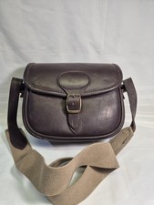 Large Brown Leather Shotgun