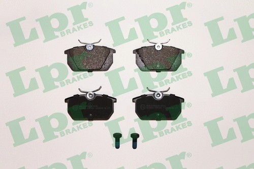 Rear brake pad set - rear,