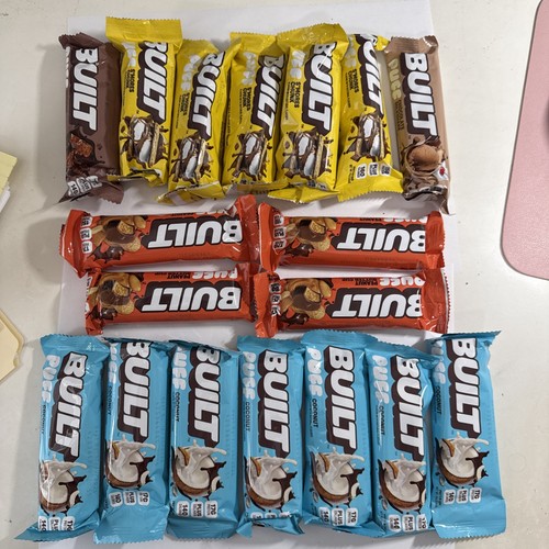 Built bar energy snack puff - bar,