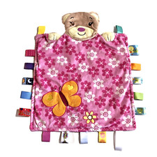 Bear Butterfly Flowers Plush